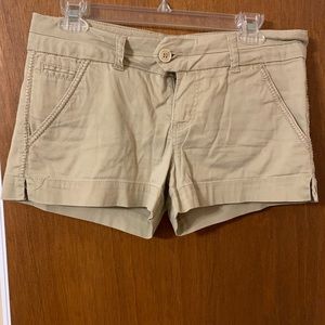 Khaki shorts size 9